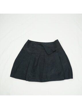 Prada Black Pleated Skirt Size 36